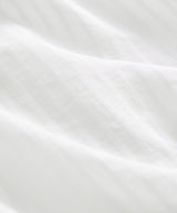 Relaxed Cotton-Silk Band Collar Shirt