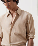 Cotton-Silk Big Shirt