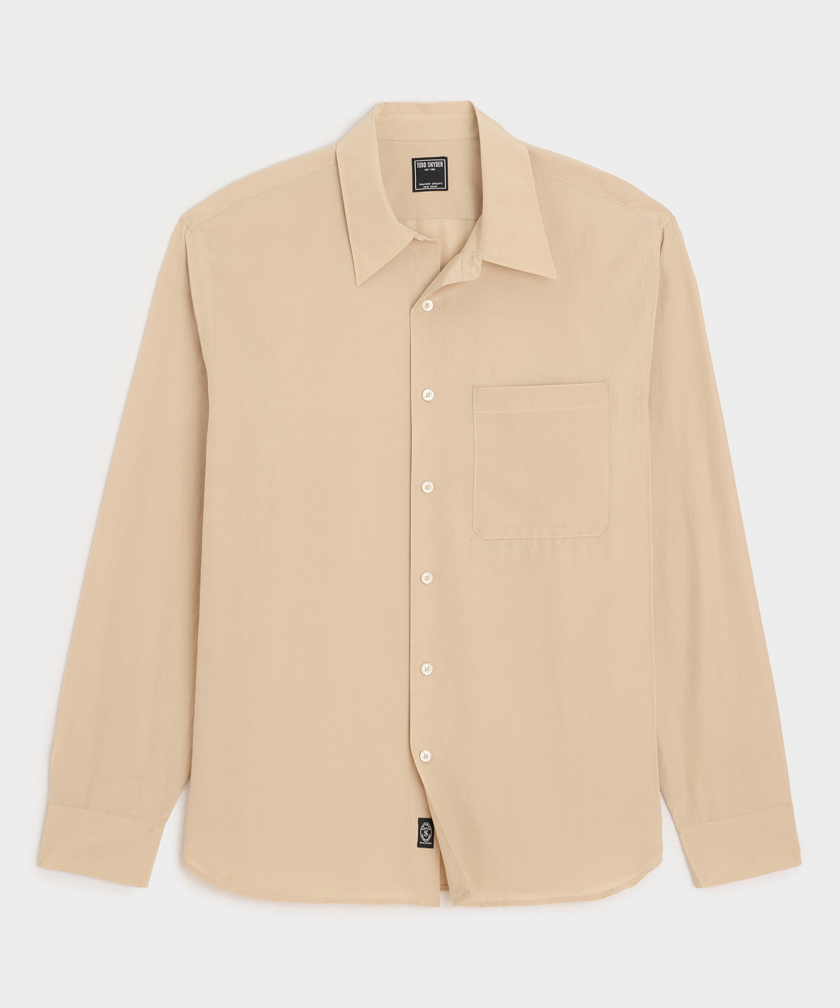 Cotton-Silk Big Shirt