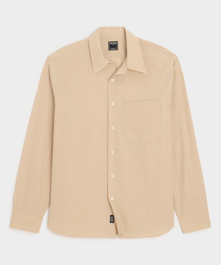 Cotton-Silk Big Shirt