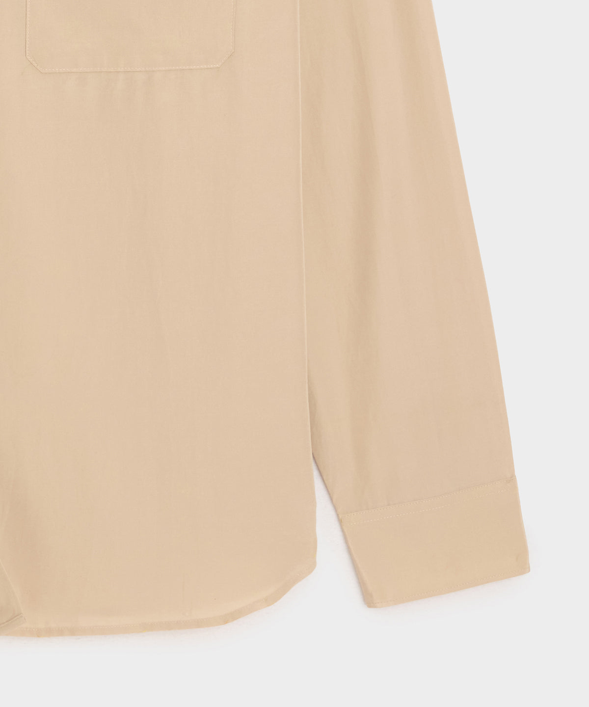 Cotton-Silk Big Shirt