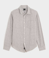 Slim Sea Soft Irish Linen Point Collar Shirt
