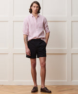 Slim Sea Soft Irish Linen Point Collar Shirt