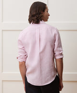 Slim Sea Soft Irish Linen Point Collar Shirt
