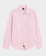 Slim Sea Soft Irish Linen Point Collar Shirt