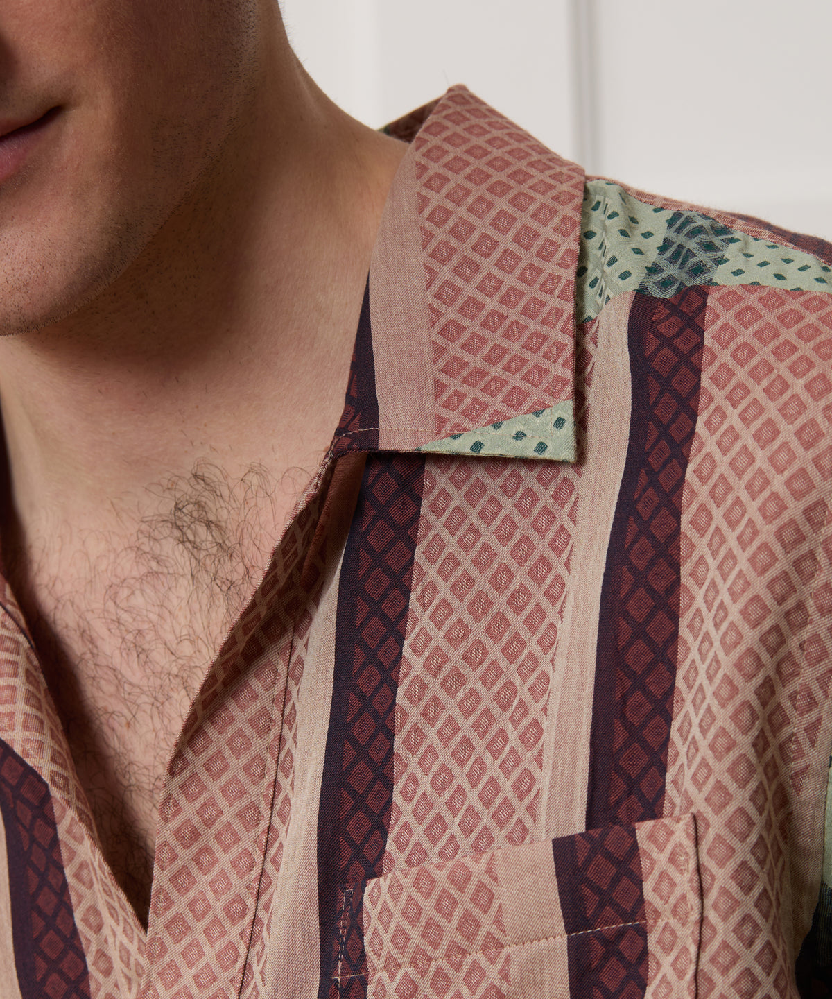 Relaxed Cotton Popover Shirt