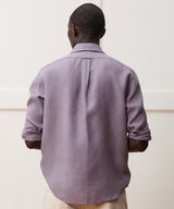 Slim Sea Soft Irish Linen Point Collar Shirt