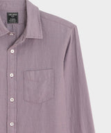 Slim Sea Soft Irish Linen Point Collar Shirt