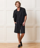 8" Cotton Self-Belt Short