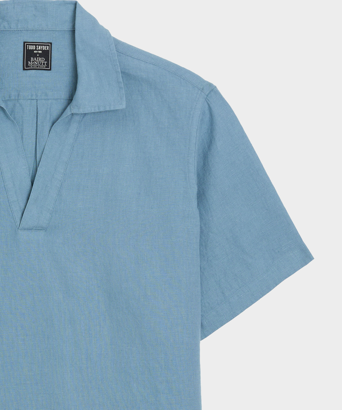 Relaxed Sea Soft Irish Linen Popover Shirt