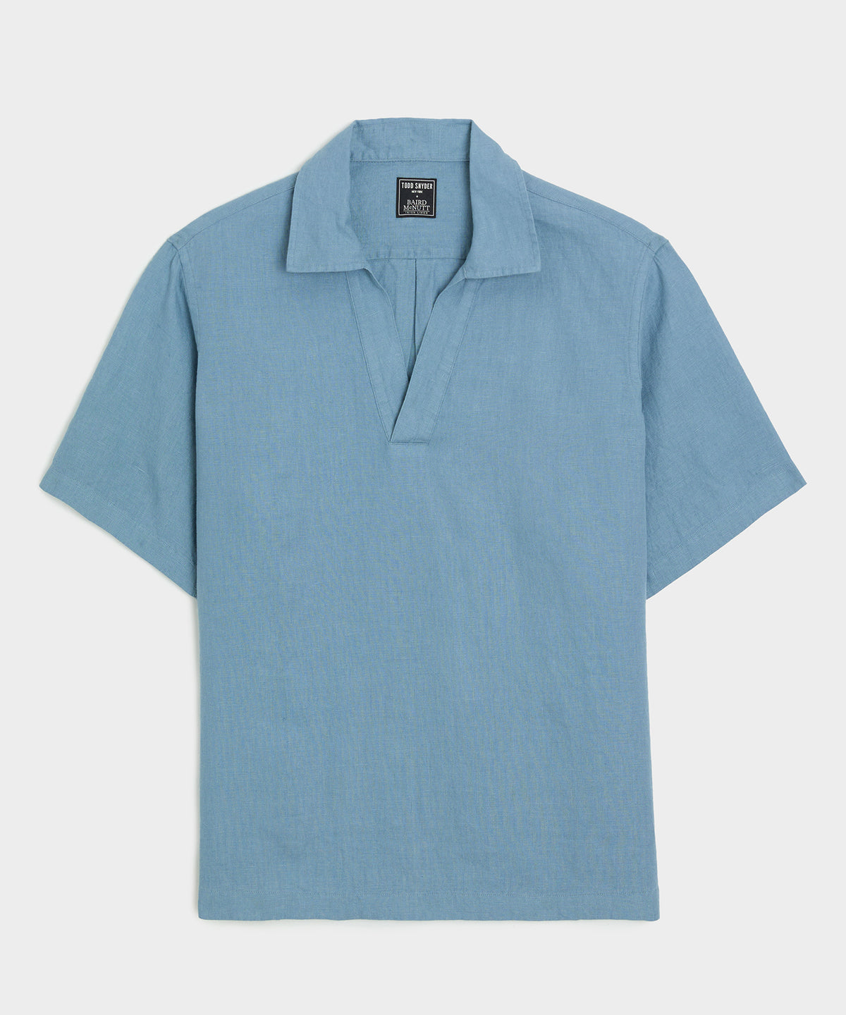 Relaxed Sea Soft Irish Linen Popover Shirt