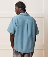 Relaxed Sea Soft Irish Linen Popover Shirt