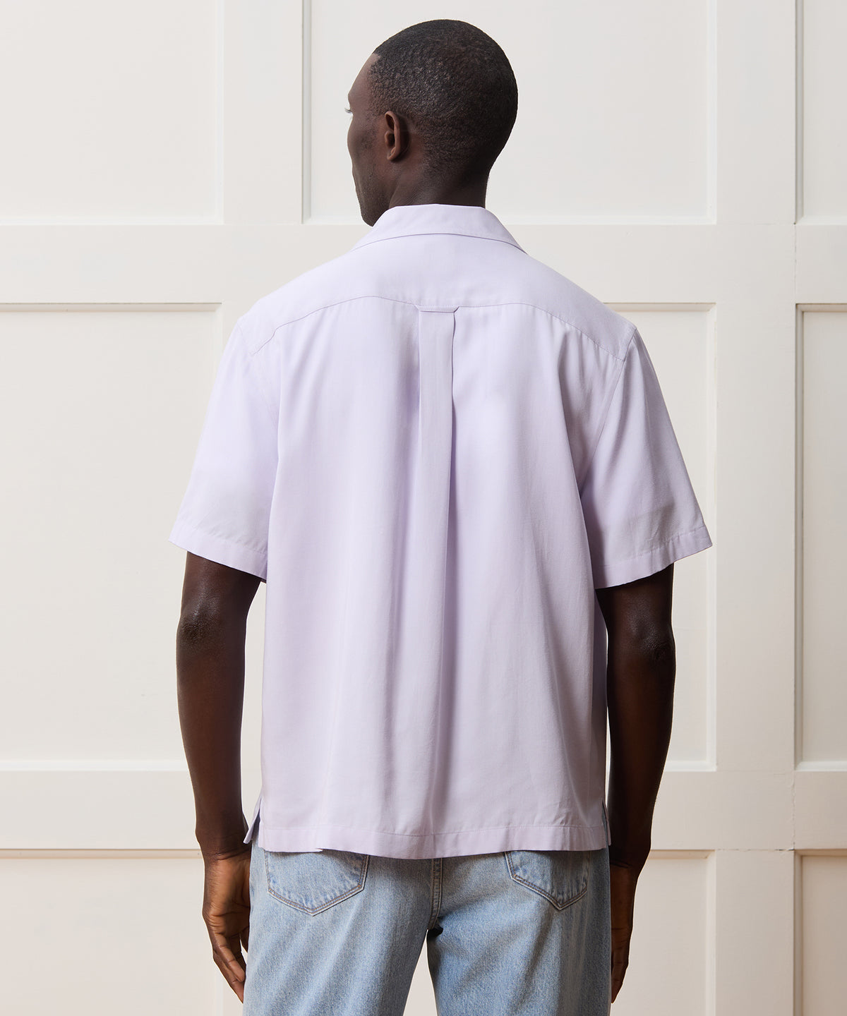 Cropped Rayon Capri Shirt