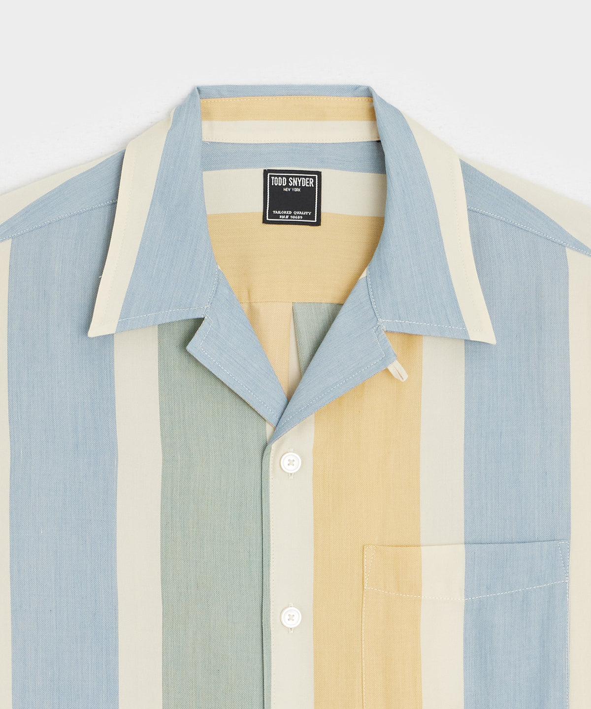 Cropped Rayon Capri Shirt