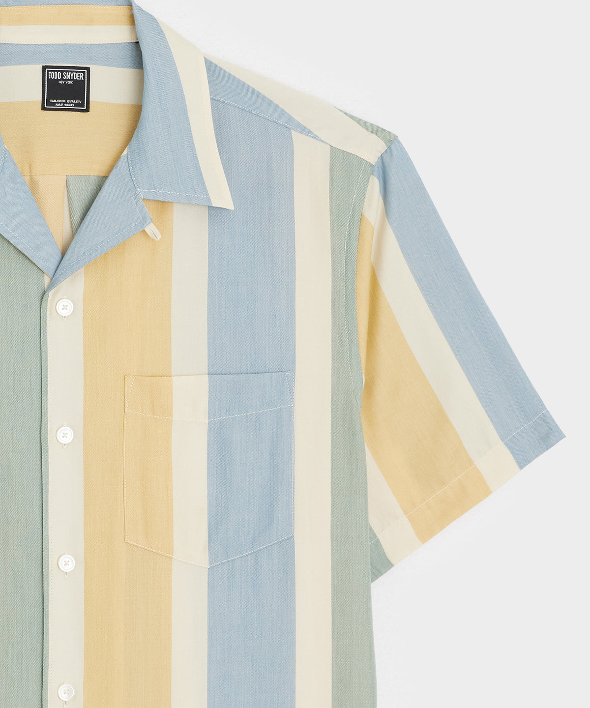 Cropped Rayon Capri Shirt