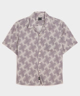 Cropped Rayon Capri Shirt