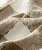 Cotton Check Camp Collar Shirt