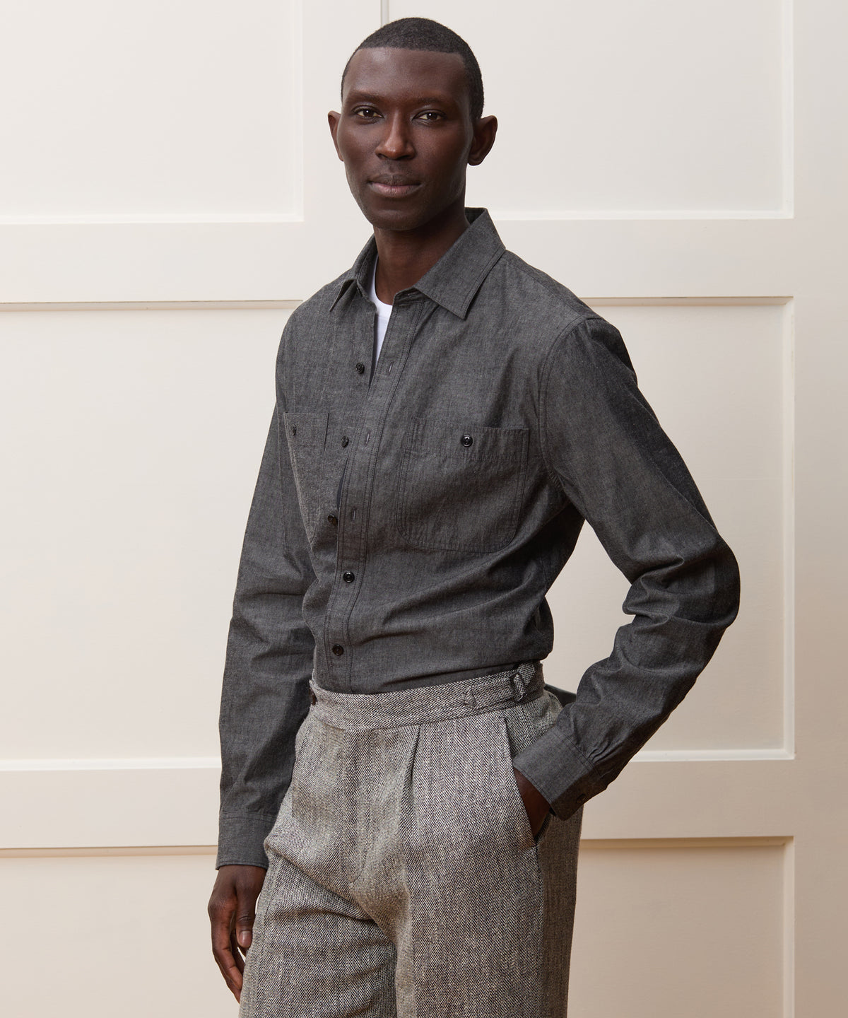 Japanese Chambray Work Shirt