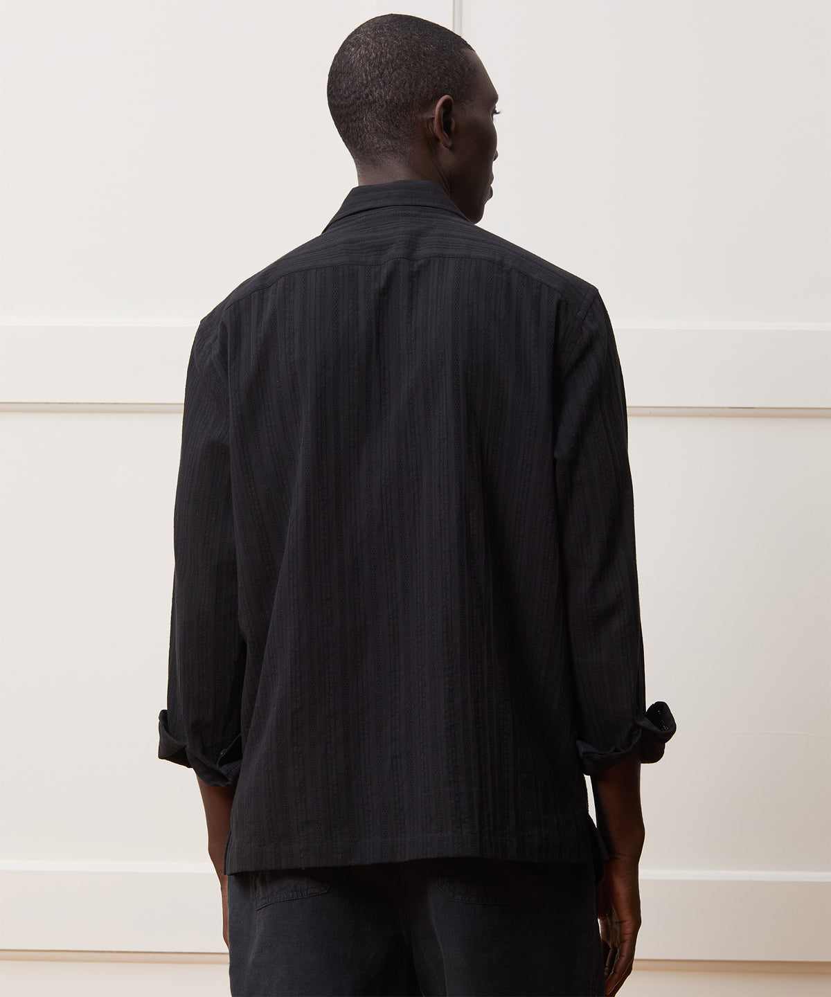 Cotton Jacquard Overshirt