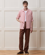 Cotton Jacquard Overshirt