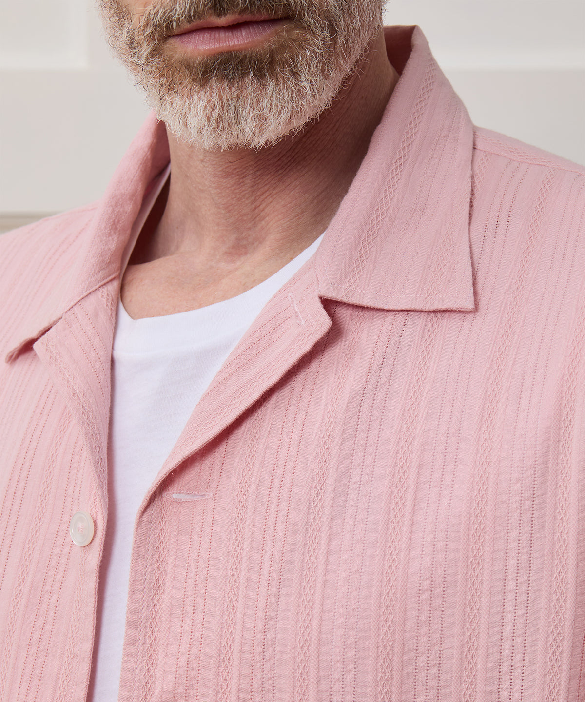 Cotton Jacquard Overshirt