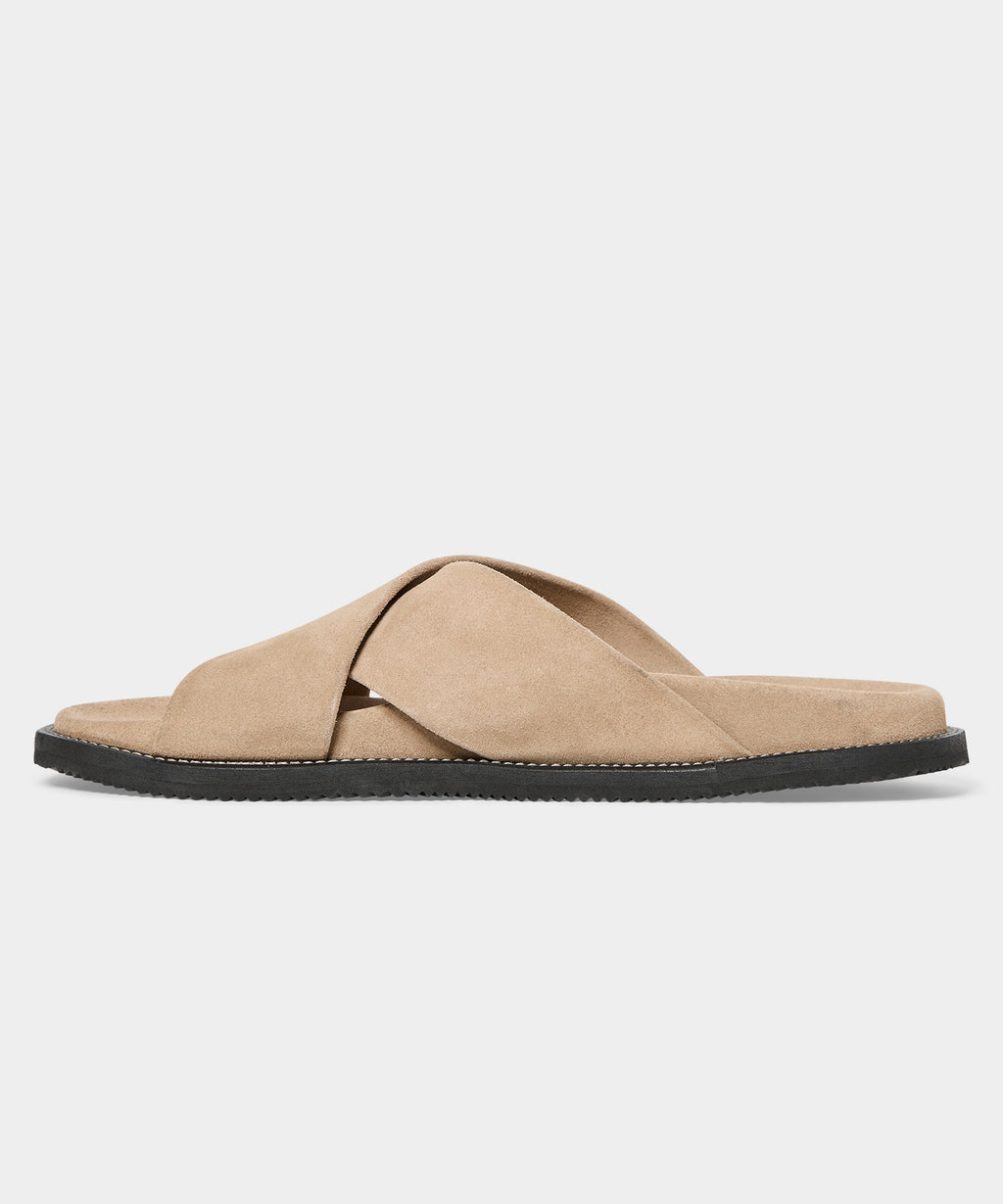Nomad Suede Crossover Sandal