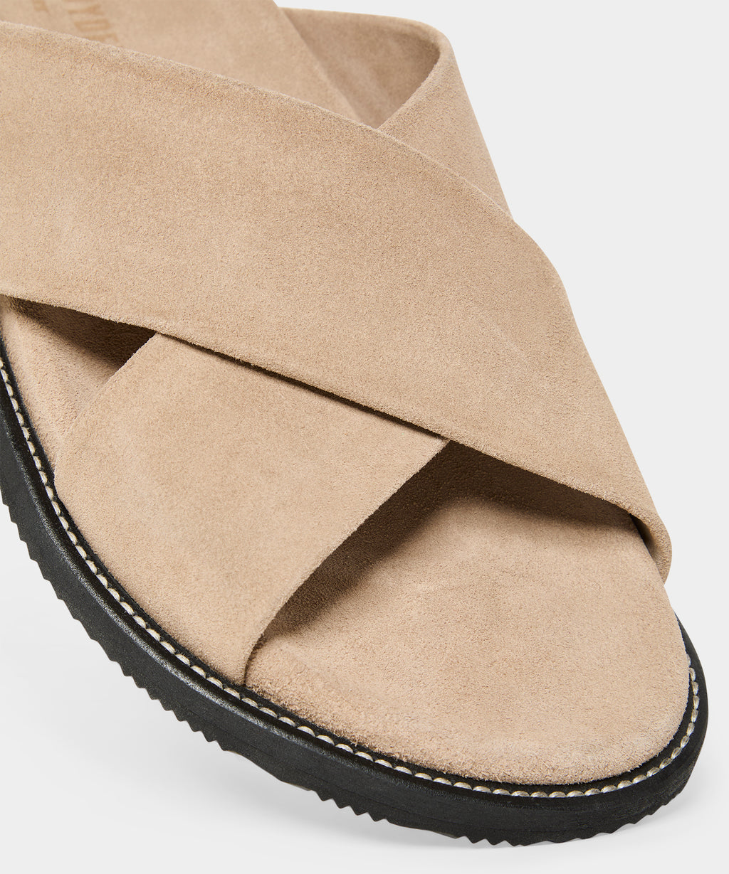 Nomad Suede Crossover Sandal