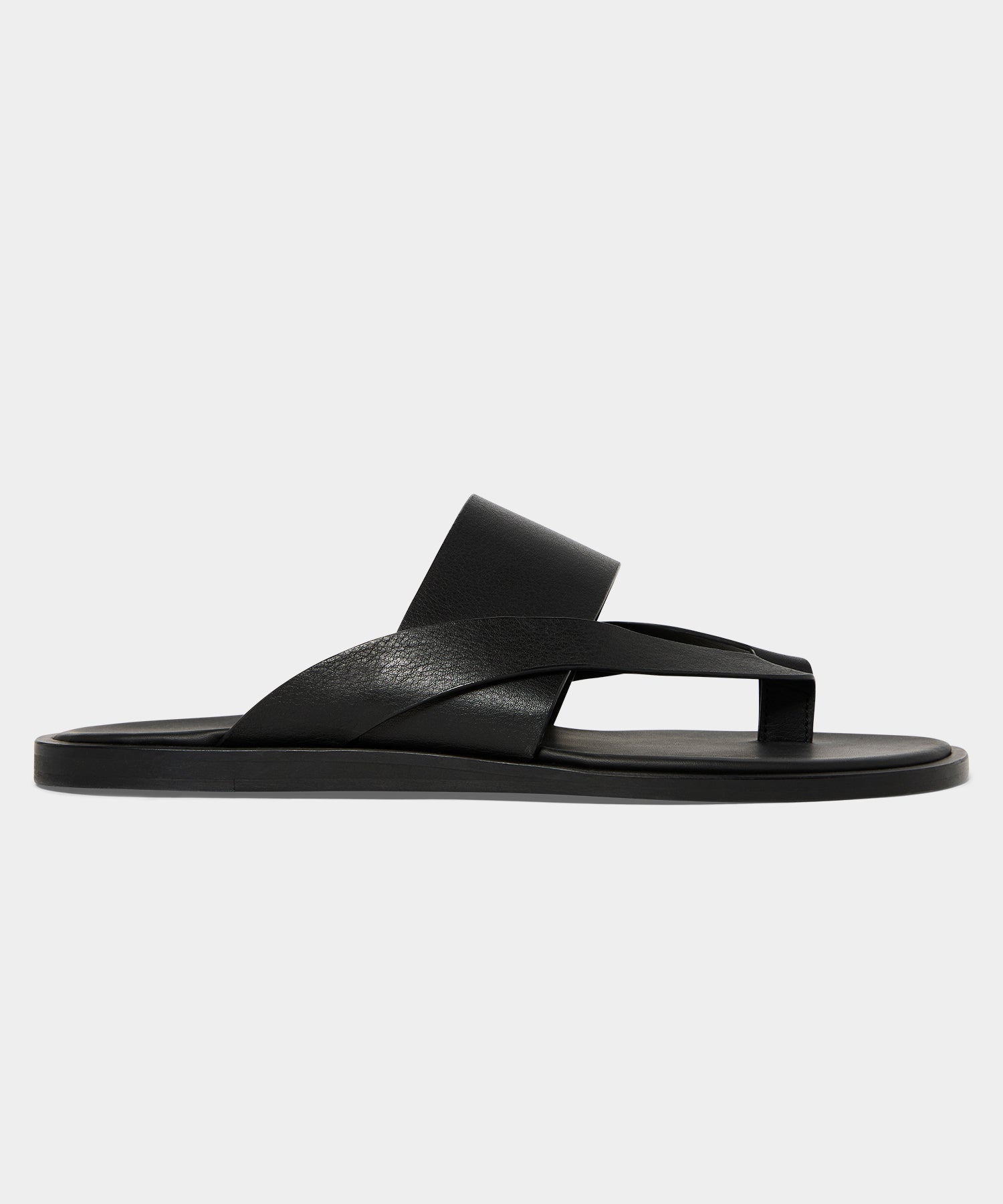 Porto Leather Thong Sandal in Black – Todd Snyder