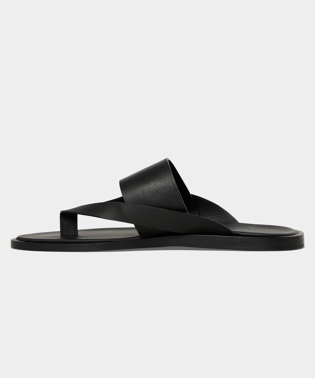 Porto Leather Crossover Sandal