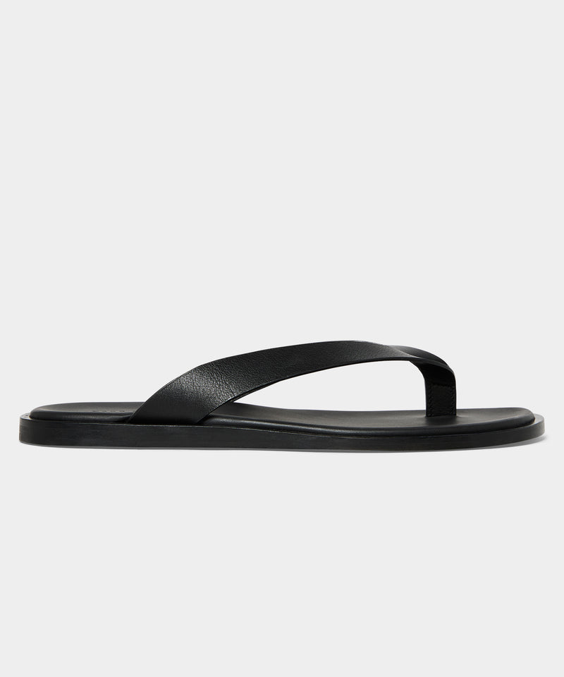 Porto Leather Thong Sandal