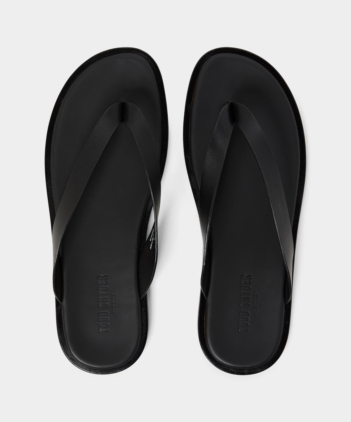 Porto Leather Thong Sandal