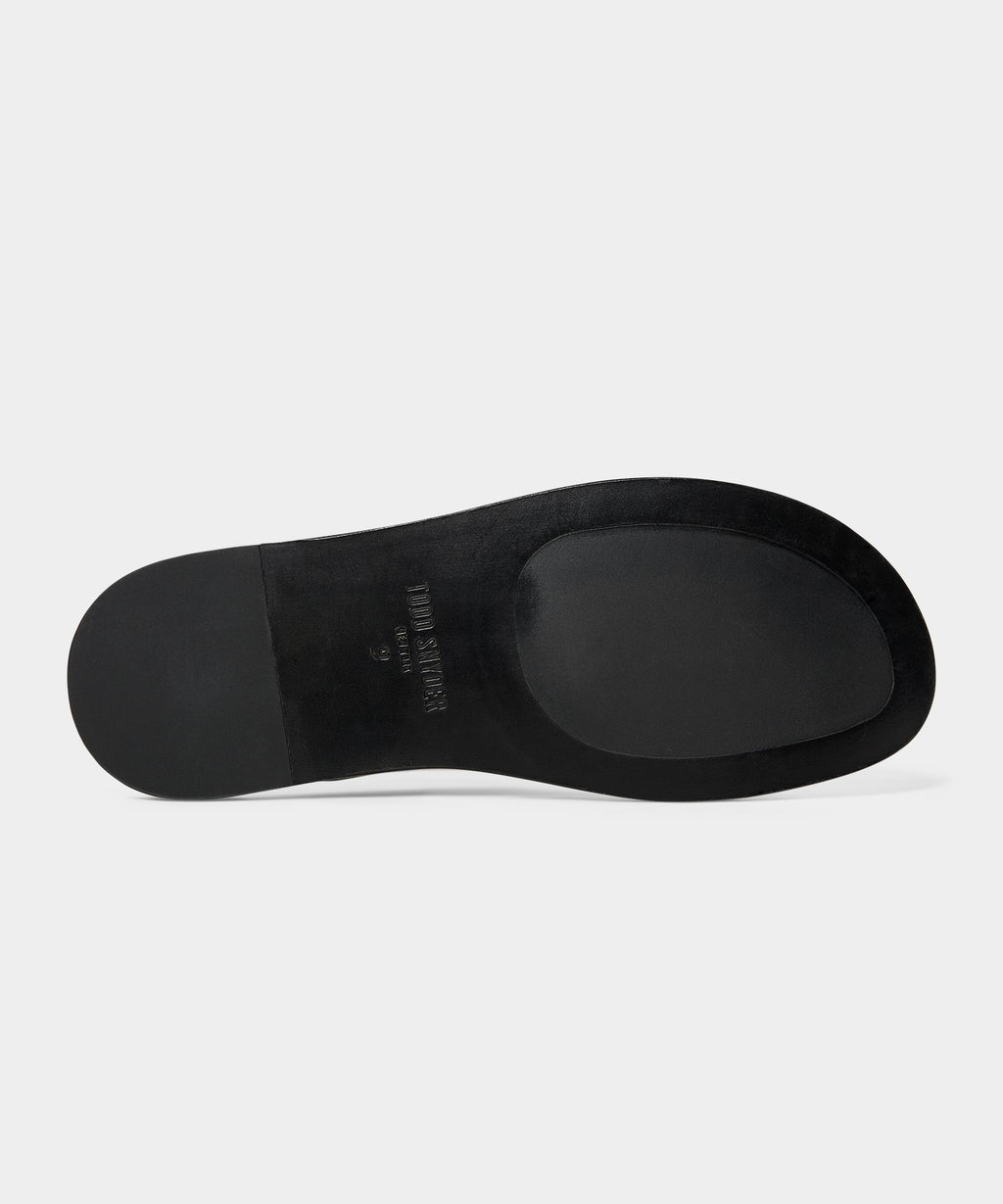Porto Leather Thong Sandal