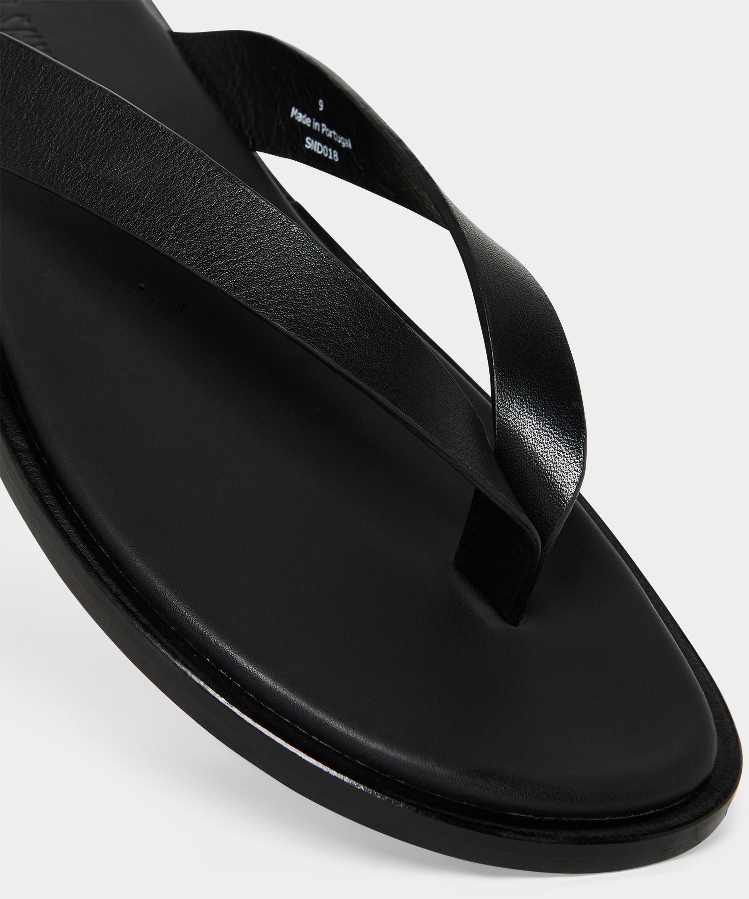 Porto Leather Thong Sandal in Black – Todd Snyder