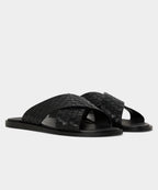 Porto Woven Leather Sandal