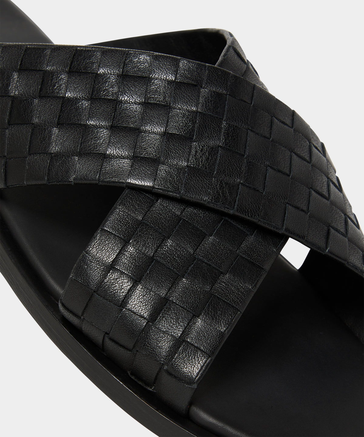 Porto Woven Leather Sandal
