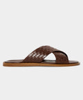 Porto Woven Leather Sandal
