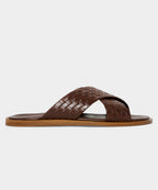 Porto Woven Leather Sandal