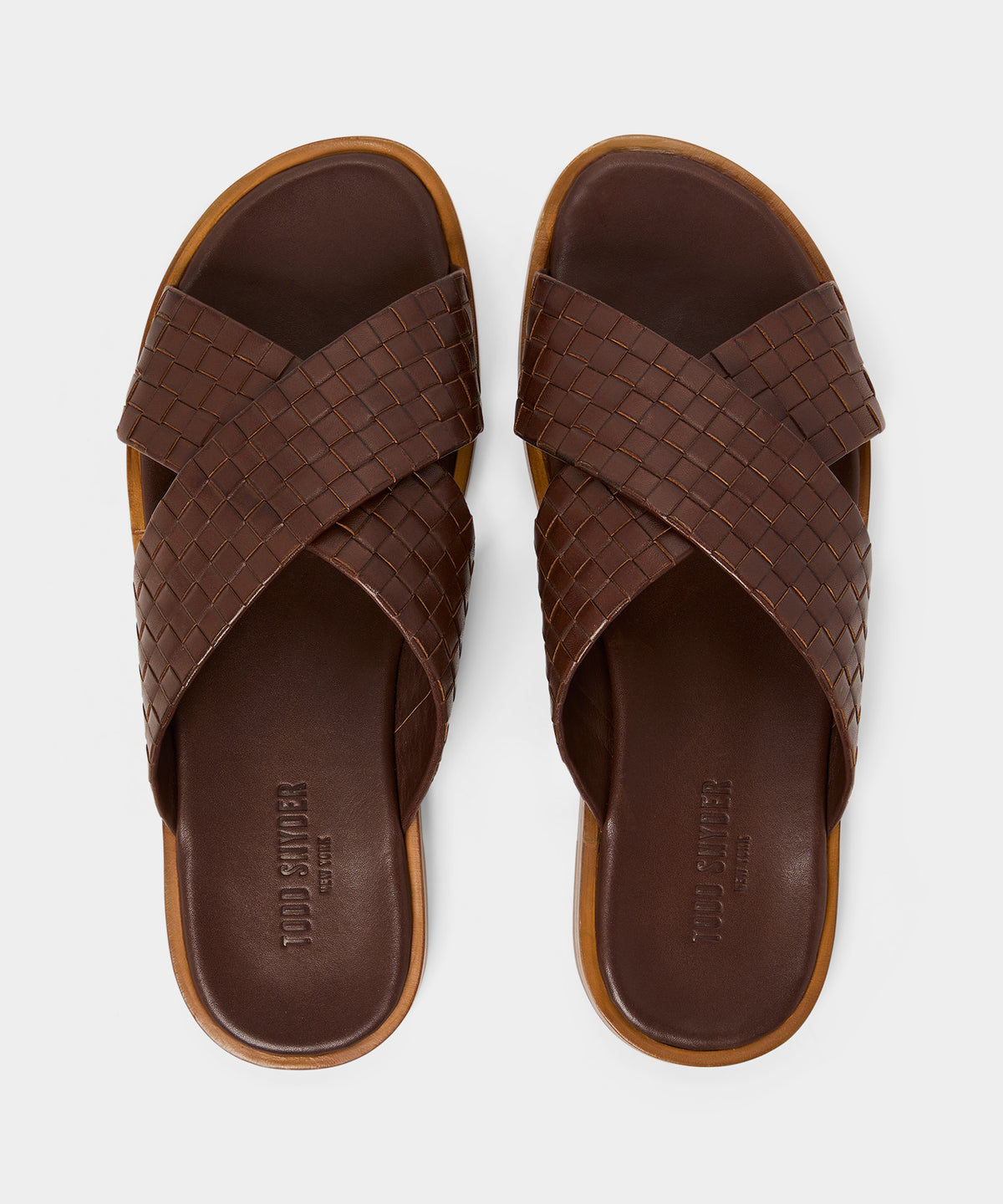 Porto Woven Leather Sandal