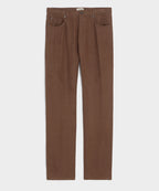 Straight Fit 5-Pocket Linen Pant