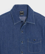 Denim Point Collar Shirt