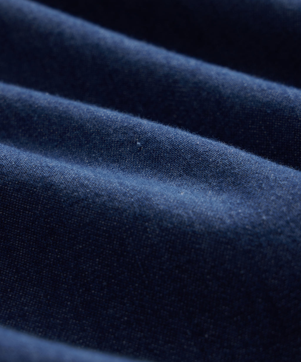 Denim Point Collar Shirt
