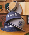 Todd Snyder x FootJoy Seersucker Reversible Bucket Hat In Blue