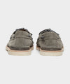 Todd Snyder X Sperry Top-Sider Suede Boat Shoe in Grey