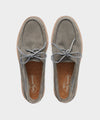 Todd Snyder X Sperry Top-Sider Suede Boat Shoe in Grey