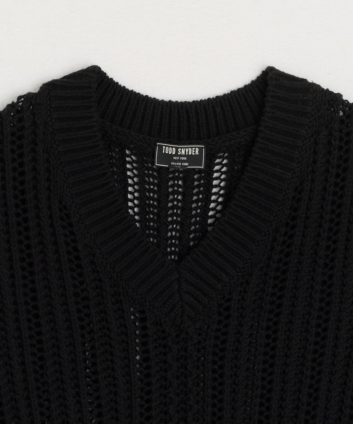 Open Stitch Sweater Vest