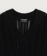 Open Stitch Sweater Vest