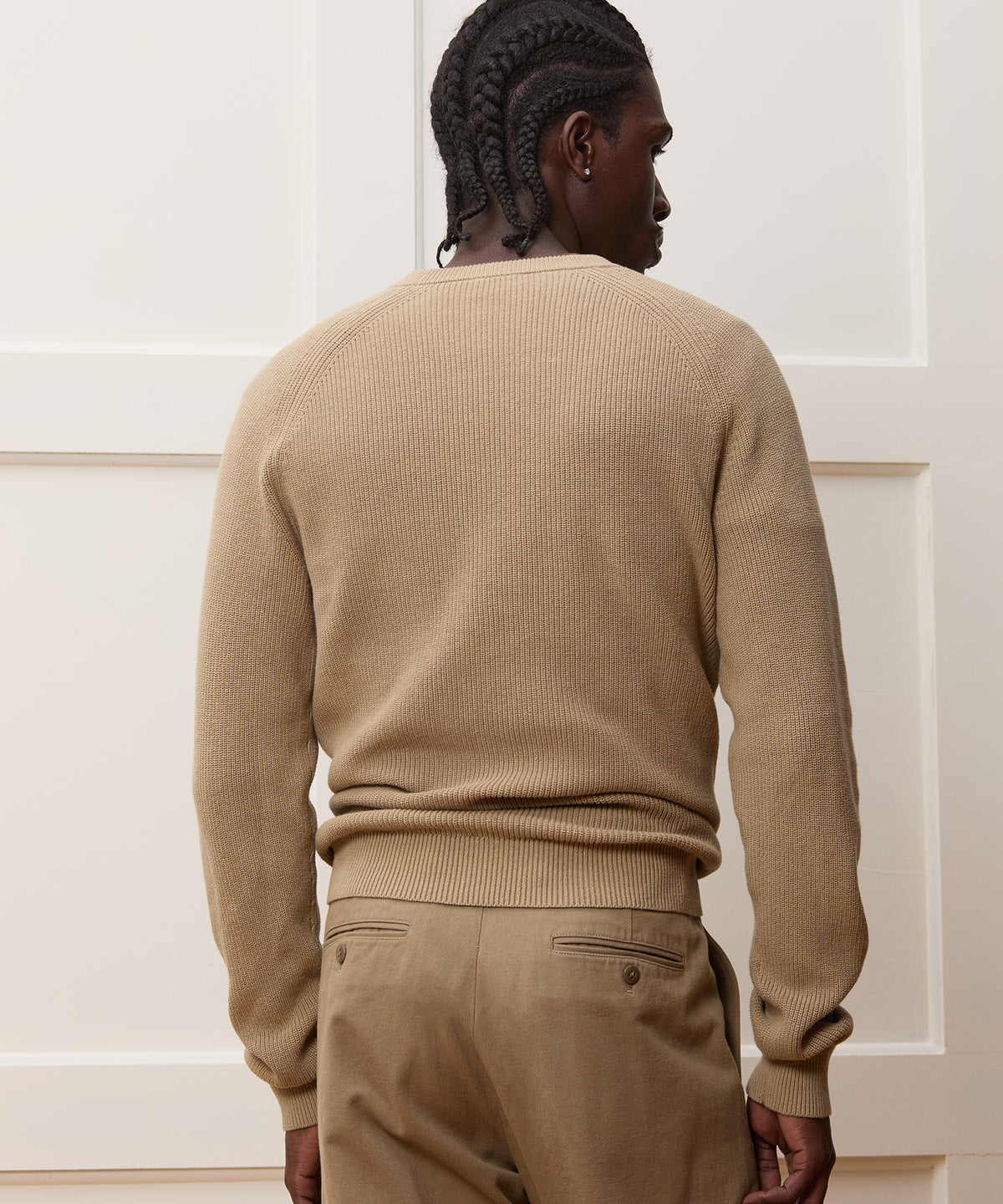 Beechwood Ribbed Crewneck