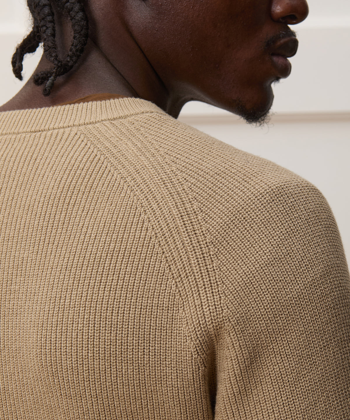 Beechwood Ribbed Crewneck