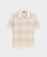 Mesh Silk-Cotton Montauk Sweater Polo