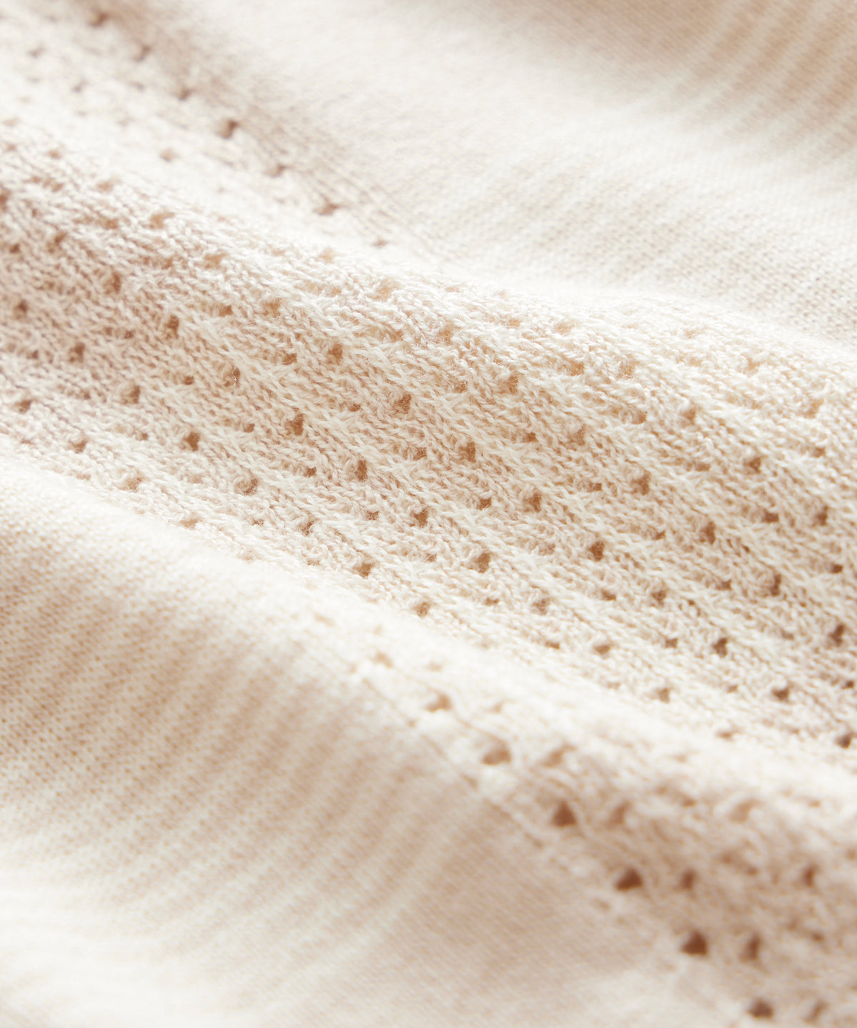 Mesh Silk-Cotton Montauk Sweater Polo